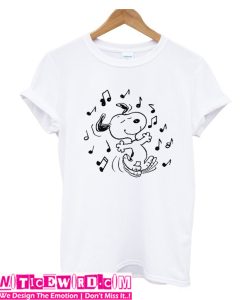 Dancing Snoopy T Shirt