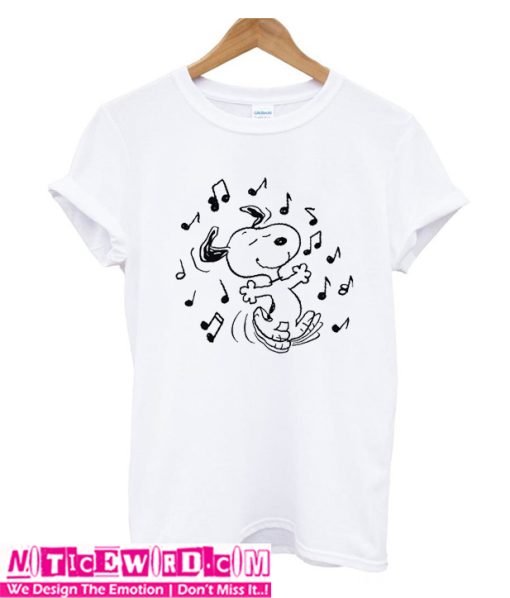 Dancing Snoopy T Shirt