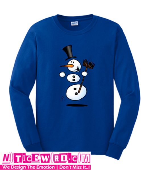 Dancing snowman Sweatshirt