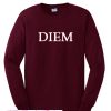 Diem Font Sweatshirt