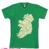 Distressed Map of Ireland American Apparel Men