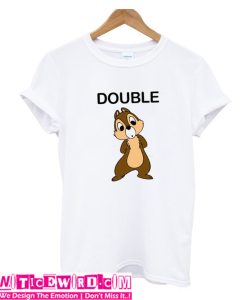 Double Trouble Chip and Dale Adult Kid Shirt