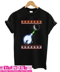 Dragon Ball & Star Wars Goku Kamehameha Christmas T-Shirt