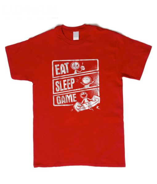 Eat Sleep Game T Shirt