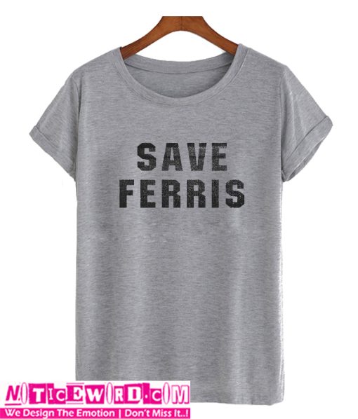 Ferris Bueller Gray T Shirt