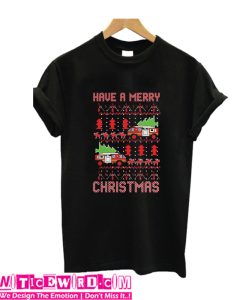 Firefighter Christmas T Shirt