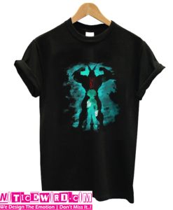 Ice Blue Anime War T Shirt