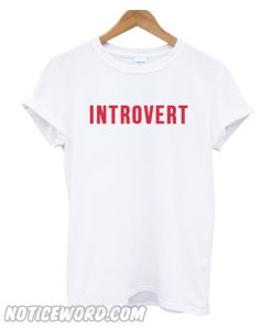 Introvert Red Letter T-Shirt