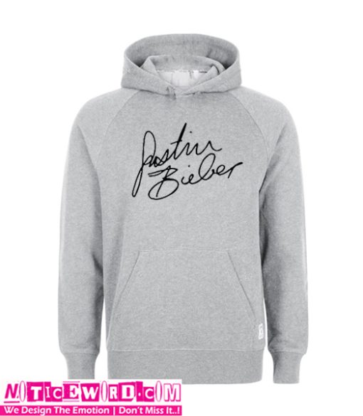 Justin Bieber Signature Hoodie