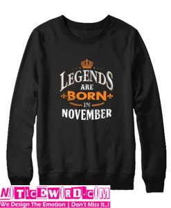 Legend are Born in November T-Shirt