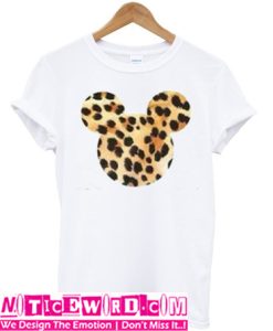 Leopard Mickey Mouse T Shirt