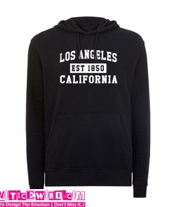 Los Angeles California Est-1850 Hoodie