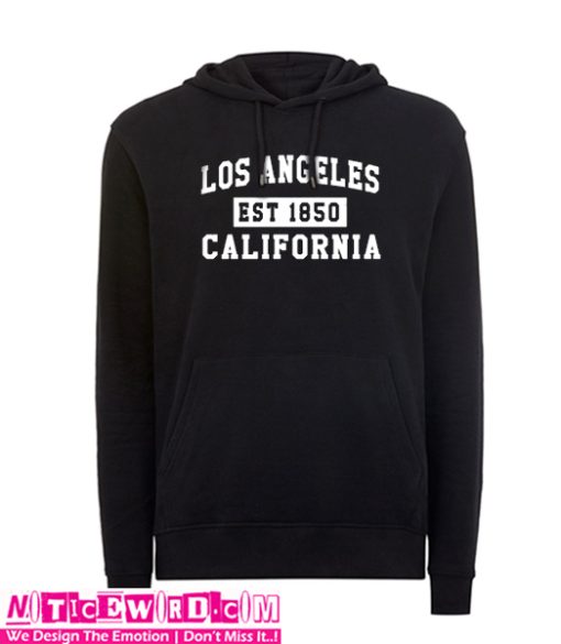 Los Angeles California Est-1850 Hoodie