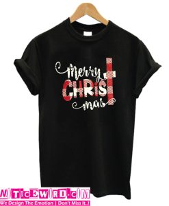 Merry Christmas Black T Shirt