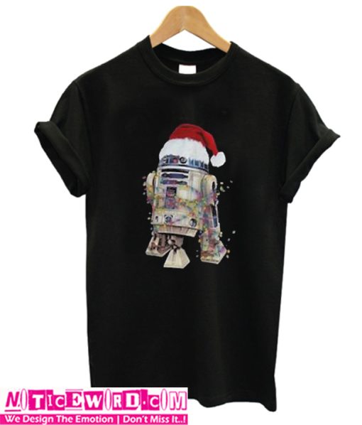 Merry Christmas Star Wars R2 D2 T-Shirt