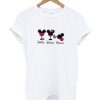 Mickey Glass grapes Drink drank drunk Unisex adult T shirt