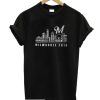 Milwaukee 2018 Unisex adult T shirt