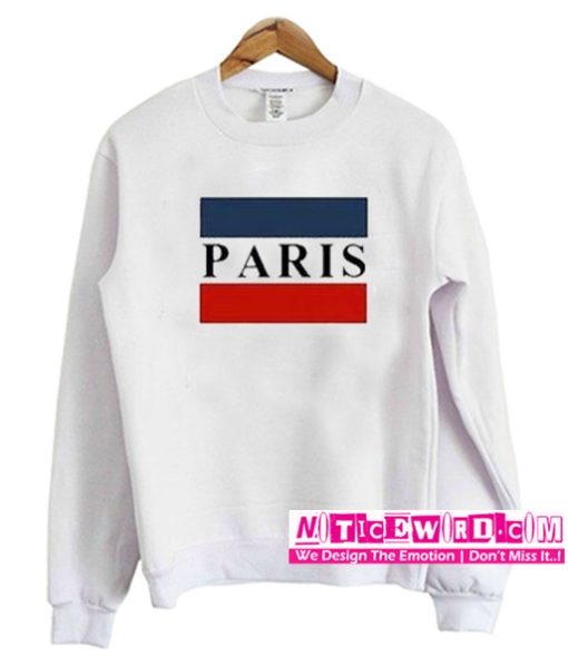 Paris Flag Sweatshirt