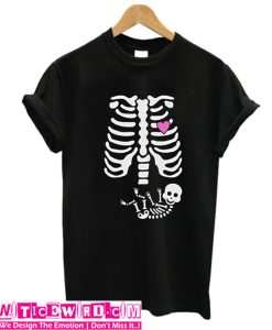 Pregnant Skeleton baby T Shirt