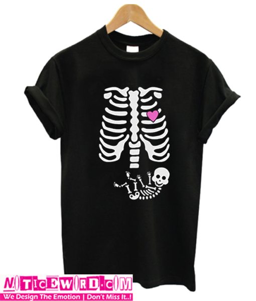 Pregnant Skeleton baby T Shirt