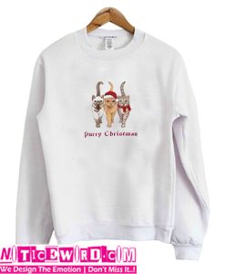 Purry Christmas Sweatshirt