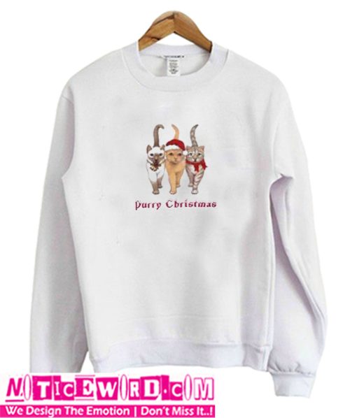 Purry Christmas Sweatshirt