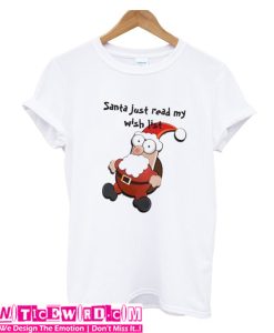 Shocked Santa Claus Christmas T-Shirt