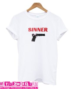 Sinner Gun T Shirt