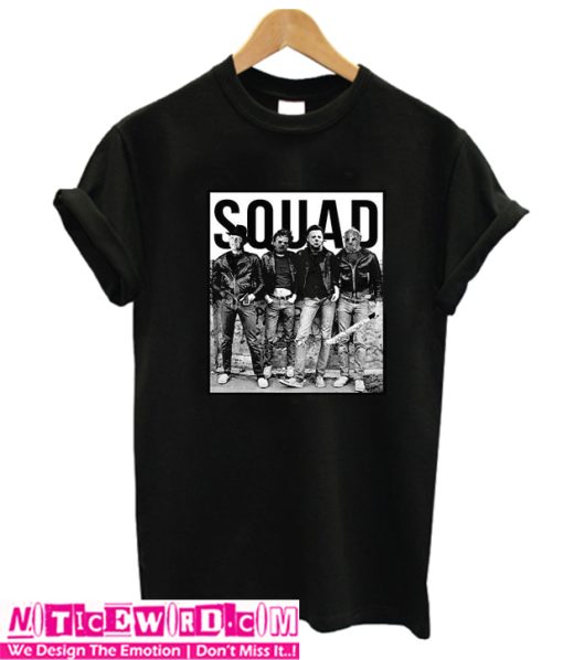 Slashers Squad Goals Horror Movie Shirt