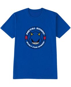 Sonic Metal Built for Speed t Shirt