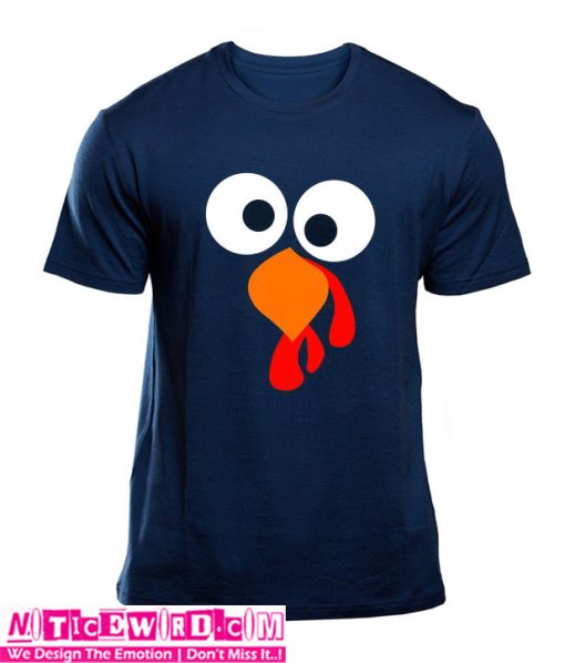 Thanksgiving Turkey Face t Shirt