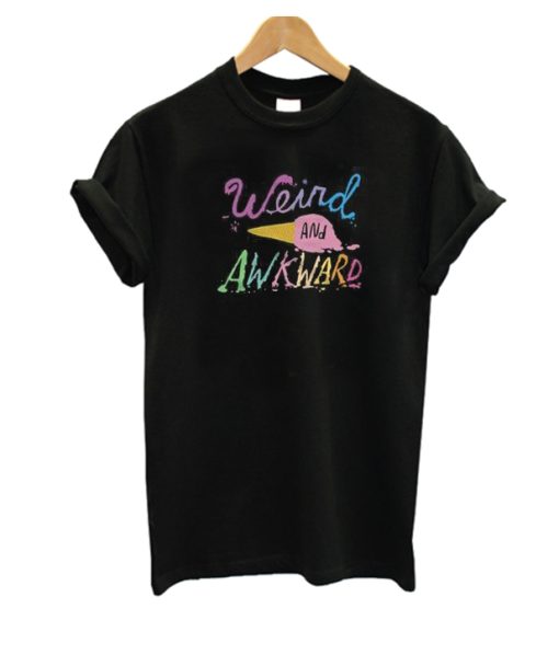 The Weird and Awkward Rainbow Ice Cream T Shirt