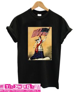 Turn Of the Century Iconic Lady Liberty T Shirt