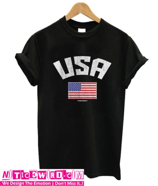 USA American Flag T-shirt