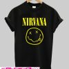 nirvana smile grunge t-shirt