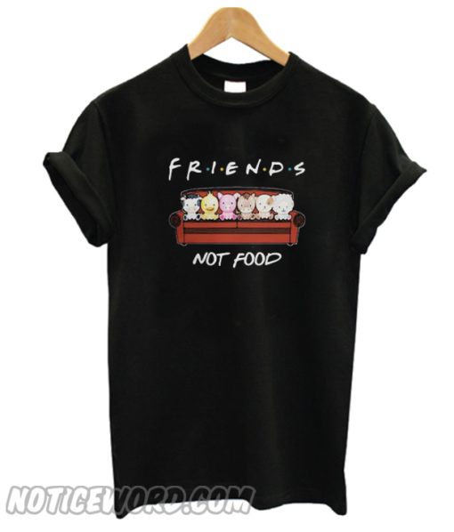 Animals friends not food T-shirt from Noticeword