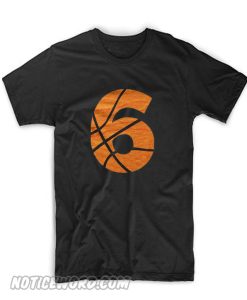 Basketball number 6 T Shirt