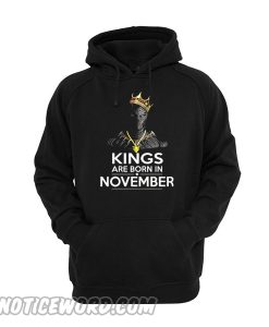 Black Panther Kings Are Born In November hoodie