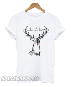 Christmas Lights Reindeer Hutch T-shirt