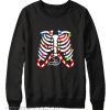 Christmas Rib Cage Sweatshirt