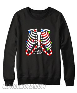 Christmas Rib Cage Sweatshirt