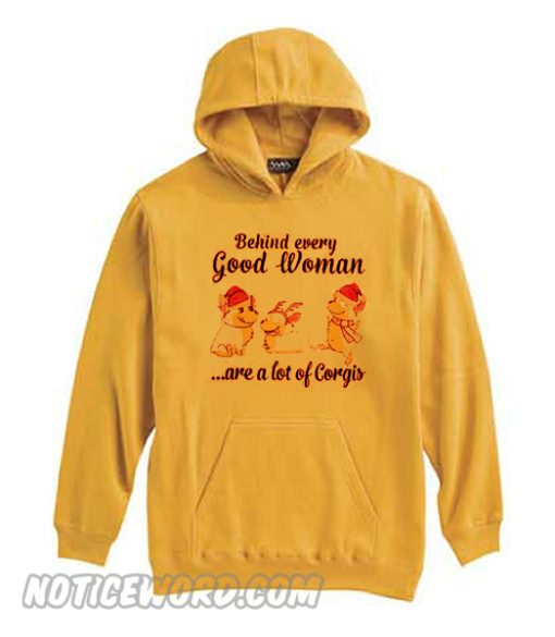 Corgi Every Woman Christmas Hoodie