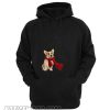 Corgi Snowsky Hoodie