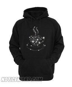 Cup Coffee Glitter Diamond Chistmas Hoodie