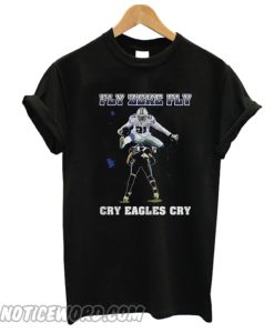 Dallas Cowboys Fly Zeke Fly Philadelphia Eagles Cry Eagles cry T-shirt