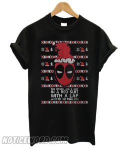 Deadpool The other Jolly guy in a red suit T-shirt from Noticeword