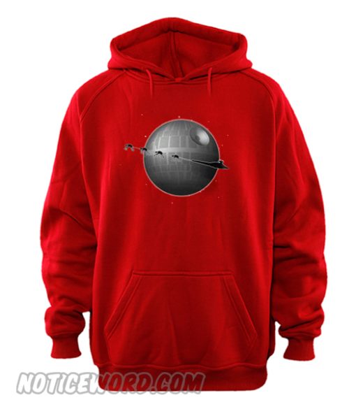 Death Star and Starship Star Wars Christmas Hoodie