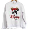 Disney Mickey Mouse reindeer Christmas Sweatshirt