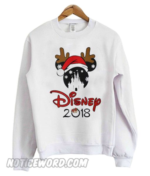 Disney Mickey Mouse reindeer Christmas Sweatshirt