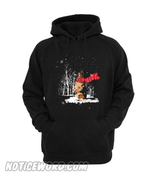 Dog Lover German Shepherd Snow Youth Hoodie